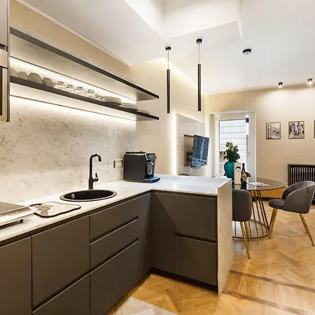 아파트 Spanish Steps Modern Gem 로마